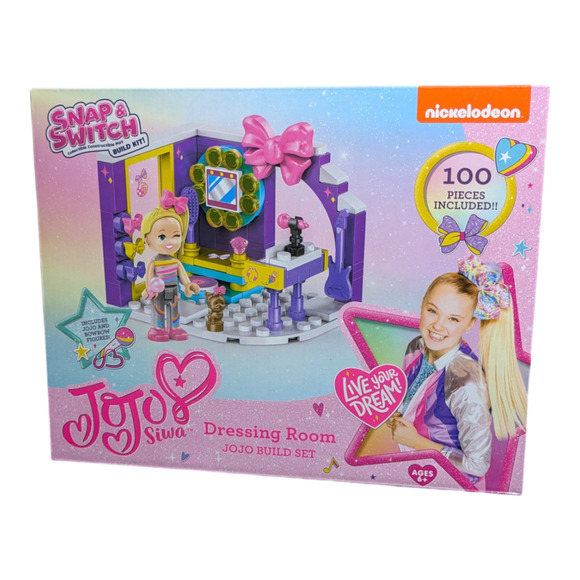 JoJo Siwa Dressing Room Snap & Switch Construction Build Set - 100pcs 2021 - Picture 5 of 5